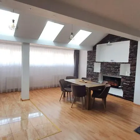 Apartment Fireplace Penthouse In Brasov