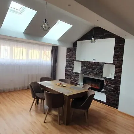 Fireplace Penthouse In * Brasov